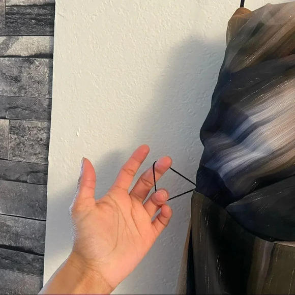 ONE33 SOCIAL MULTI COLOR HALTER TOP DRESS - Picture 10 of 16